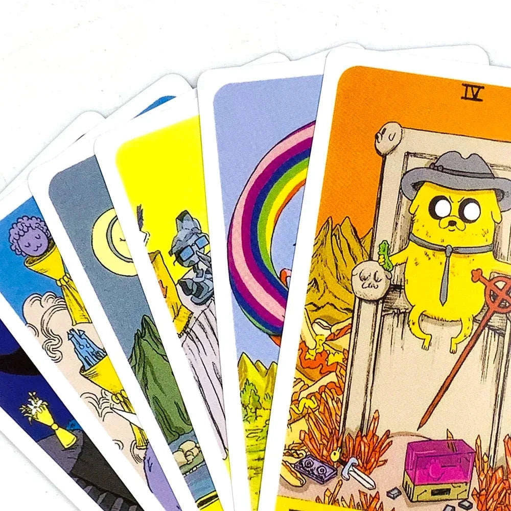 Hot-Selling Tarot Cards – 78-Card English Visions Divination Deck for Family Gatherings, Board Games & Holiday Gifts