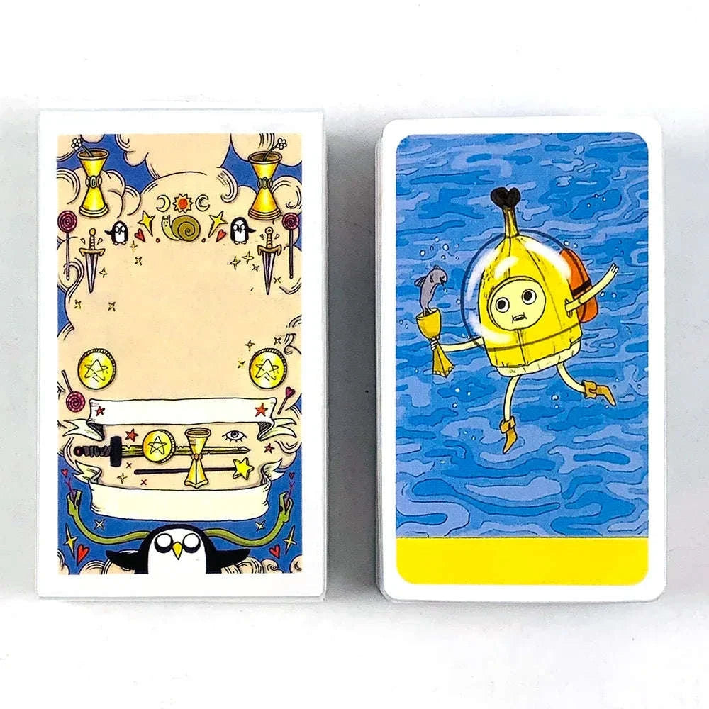 Hot-Selling Tarot Cards – 78-Card English Visions Divination Deck for Family Gatherings, Board Games & Holiday Gifts