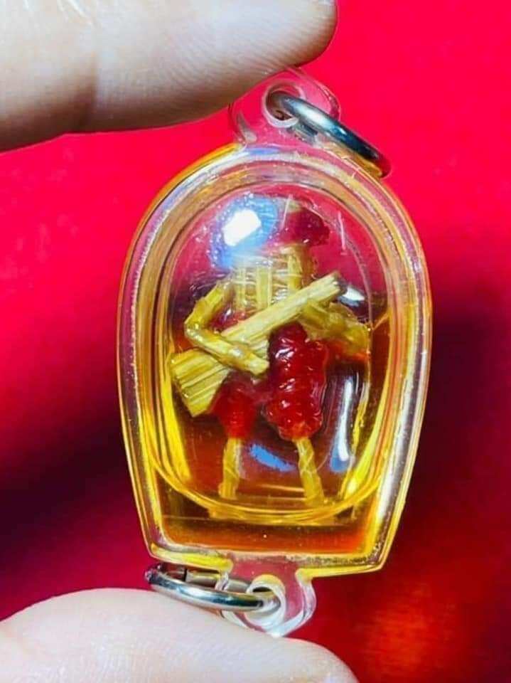 Hun Payont Amulet by Luang Pho Poon - The Great Warrior Spirit Puppet for Protection and Blessings Default Title