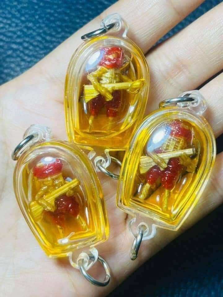 Hun Payont Amulet by Luang Pho Poon - The Great Warrior Spirit Puppet for Protection and Blessings