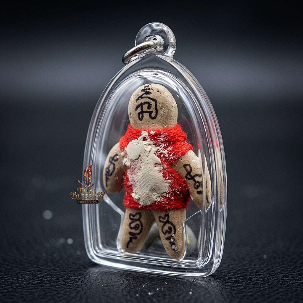 ✨ Hun Payont Arkhom Nuea Phong Phutthakhun (Master-Grade Sacred Powder Guardian Effigy - All-Encompassing Protection & Exorcism Edition Thai Blessing Co By RURUECHA