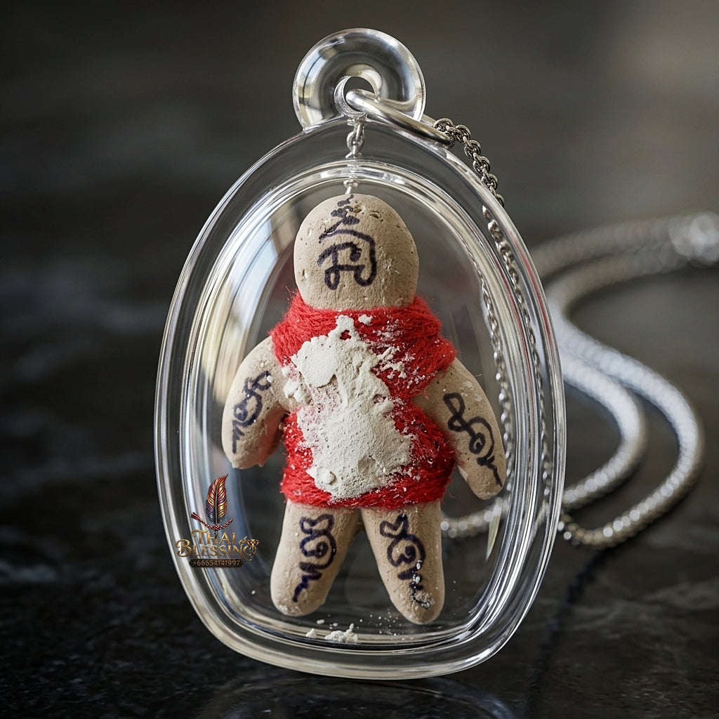 ✨ Hun Payont Arkhom Nuea Phong Phutthakhun (Master-Grade Sacred Powder Guardian Effigy - All-Encompassing Protection & Exorcism Edition Thai Blessing Co By RURUECHA