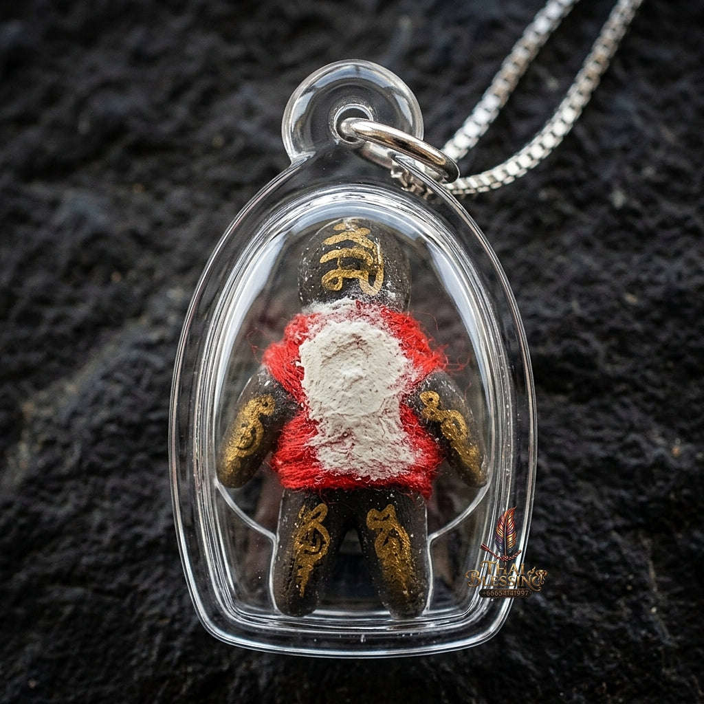 ✨ Hun Payont Arkhom Nuea Phong Phutthakhun (Master-Grade Sacred Powder Guardian Effigy - All-Encompassing Protection & Exorcism Edition Thai Blessing Co By RURUECHA