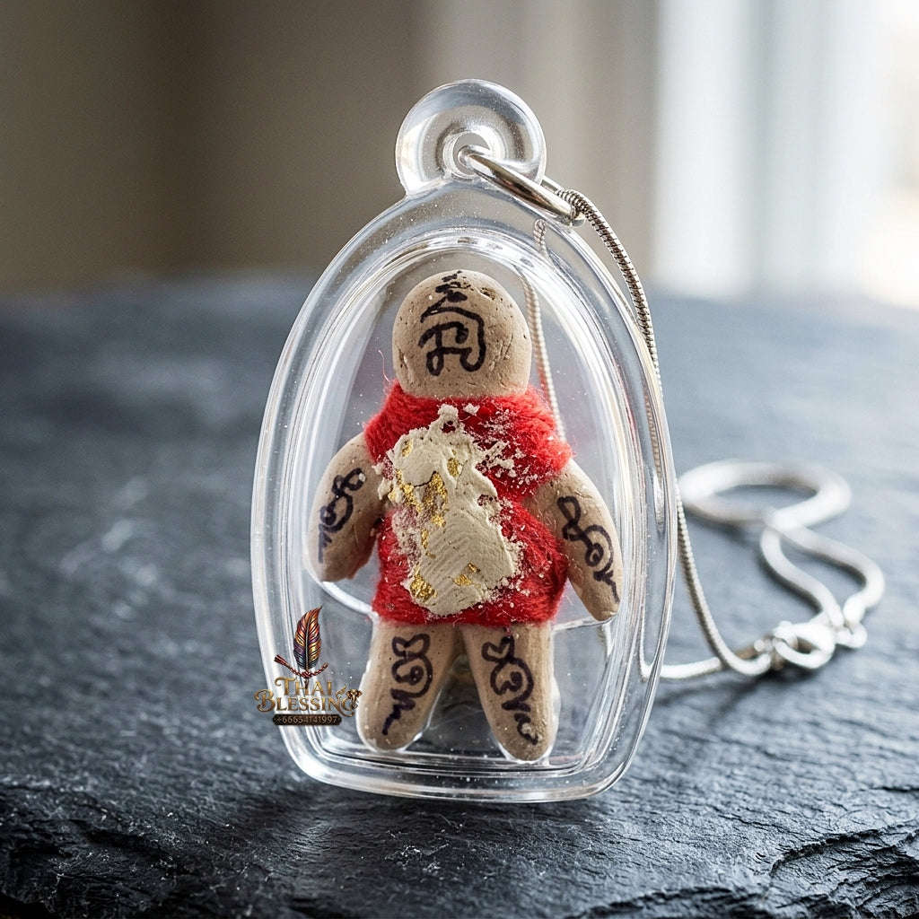 ✨ Hun Payont Arkhom Nuea Phong Phutthakhun (Master-Grade Sacred Powder Guardian Effigy - All-Encompassing Protection & Exorcism Edition Thai Blessing Co By RURUECHA