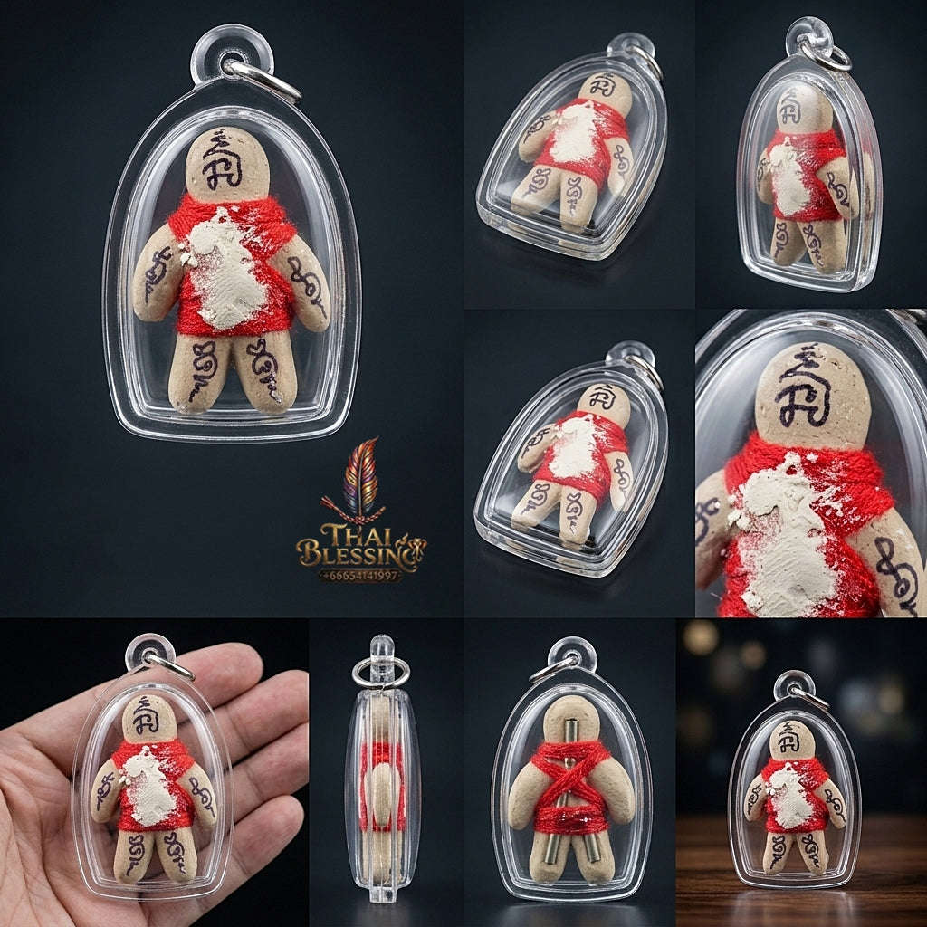 ✨ Hun Payont Arkhom Nuea Phong Phutthakhun (Master-Grade Sacred Powder Guardian Effigy - All-Encompassing Protection & Exorcism Edition Thai Blessing Co By RURUECHA
