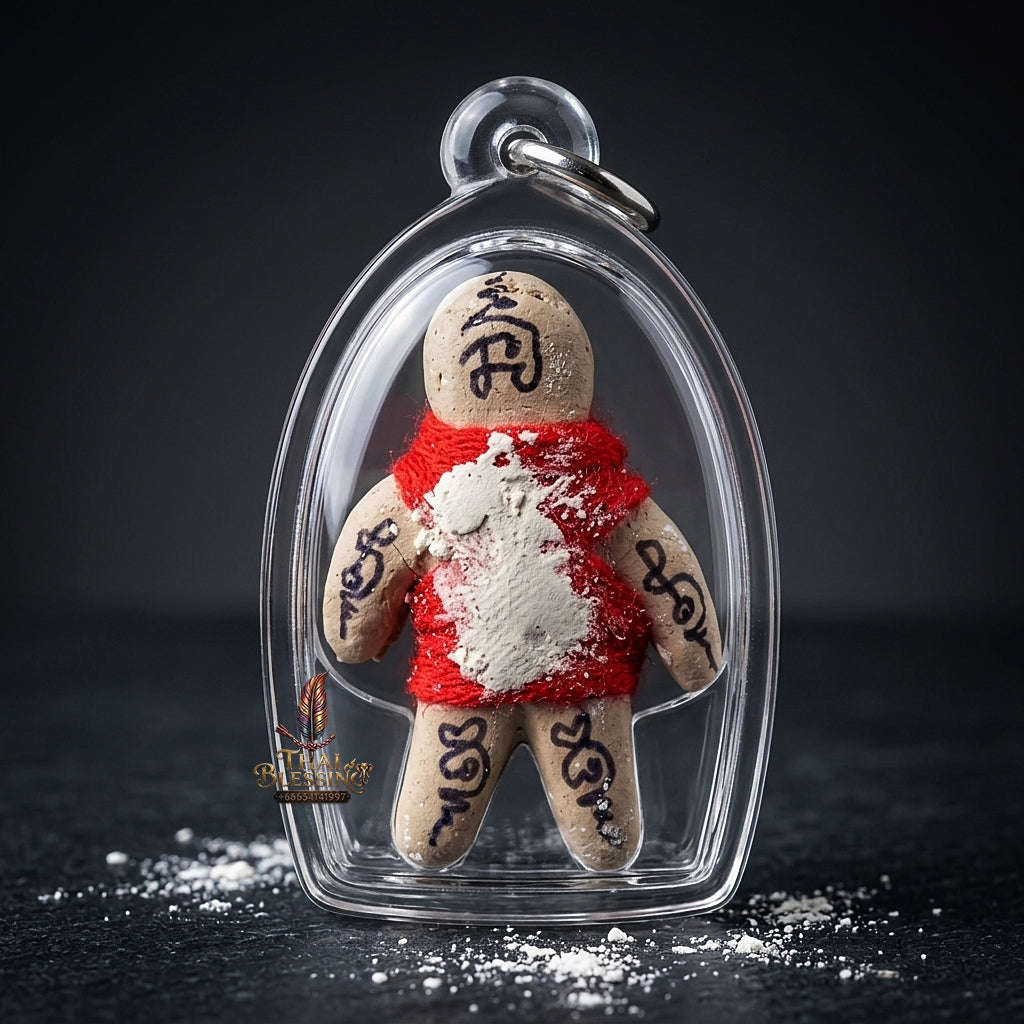 ✨ Hun Payont Arkhom Nuea Phong Phutthakhun (Master-Grade Sacred Powder Guardian Effigy - All-Encompassing Protection & Exorcism Edition Thai Blessing Co By RURUECHA