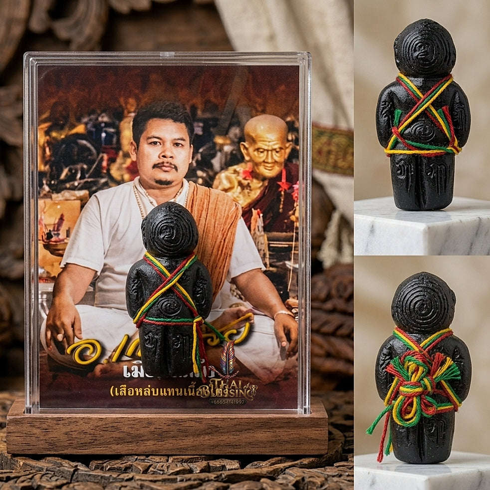✨ Hun Payont Nuea Phong Maha Phut (Master-Grade Great Spirit Powder Guardian Effigy - Absolute Protection, Wealth Accumulation, & Spirit-Animate Edition Thai Blessing Co By RURUECHA