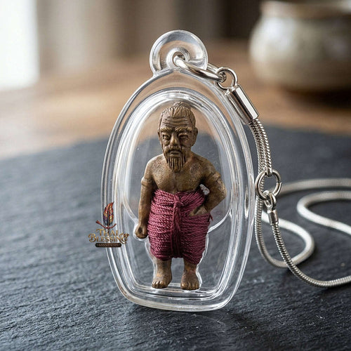 ✨ Hun Payont Pu Som Riak Sap (Master-Grade Guardian Spirit Effigy for Wealth Accumulation & Protection, 2553 / 2010) - Luang Phor Luan / Wat Pikun Sokan Thai Blessing Co By RURUECHA