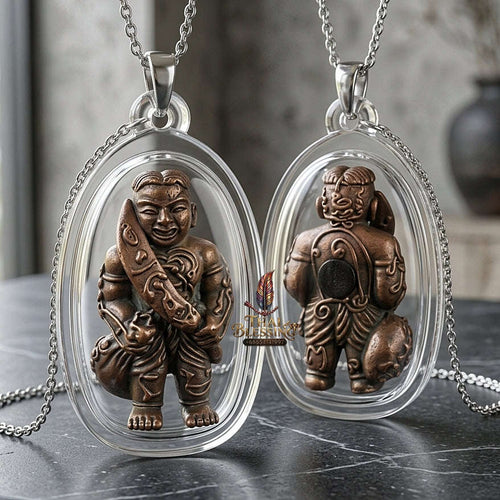 ✨ Hun Payont Song Rit Nuea Samrit (Master-Grade Bronze Spiritual Guardian Effigy - Supreme Wealth, Career Success, & Fate-Interception Edition, 2553 / 2010) - Luang Pu Chang / Samnak Song Nong Yai Mao Thai Blessing Co By RURUECHA