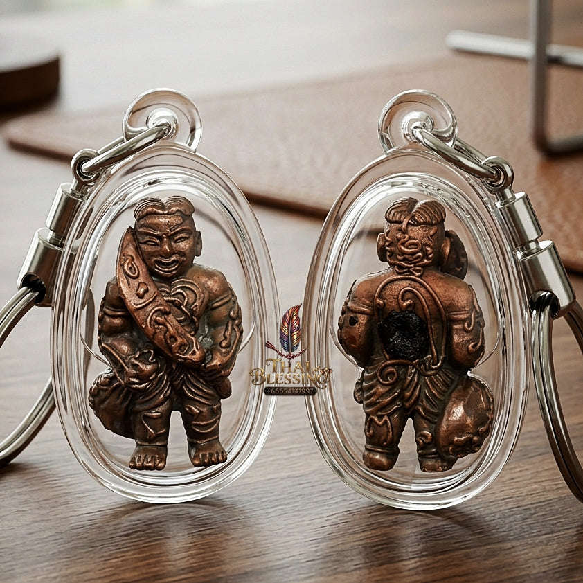✨ Hun Payont Song Rit Nuea Samrit (Master-Grade Bronze Spiritual Guardian Effigy - Supreme Wealth, Career Success, & Fate-Interception Edition, 2553 / 2010) - Luang Pu Chang / Samnak Song Nong Yai Mao Thai Blessing Co By RURUECHA