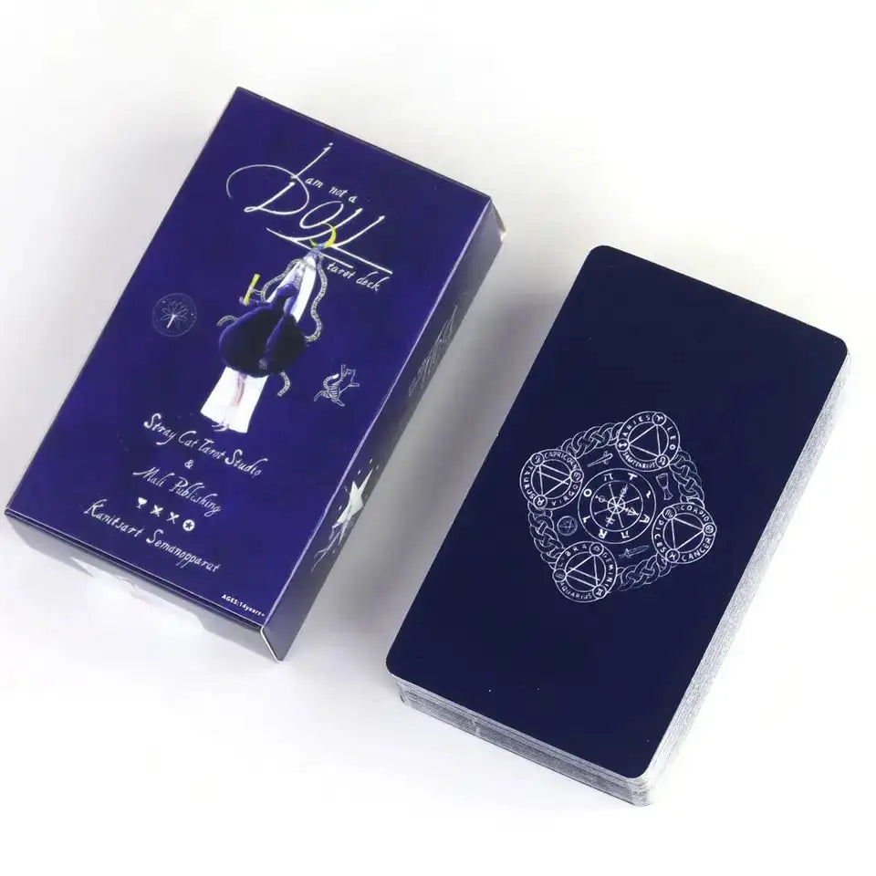 I Am Not A Doll Tarot Deck – 79 Cards | Puppet-Inspired Whimsical Art | Compact 10.3 x 6 cm | Intuitive & Magical Guidance
