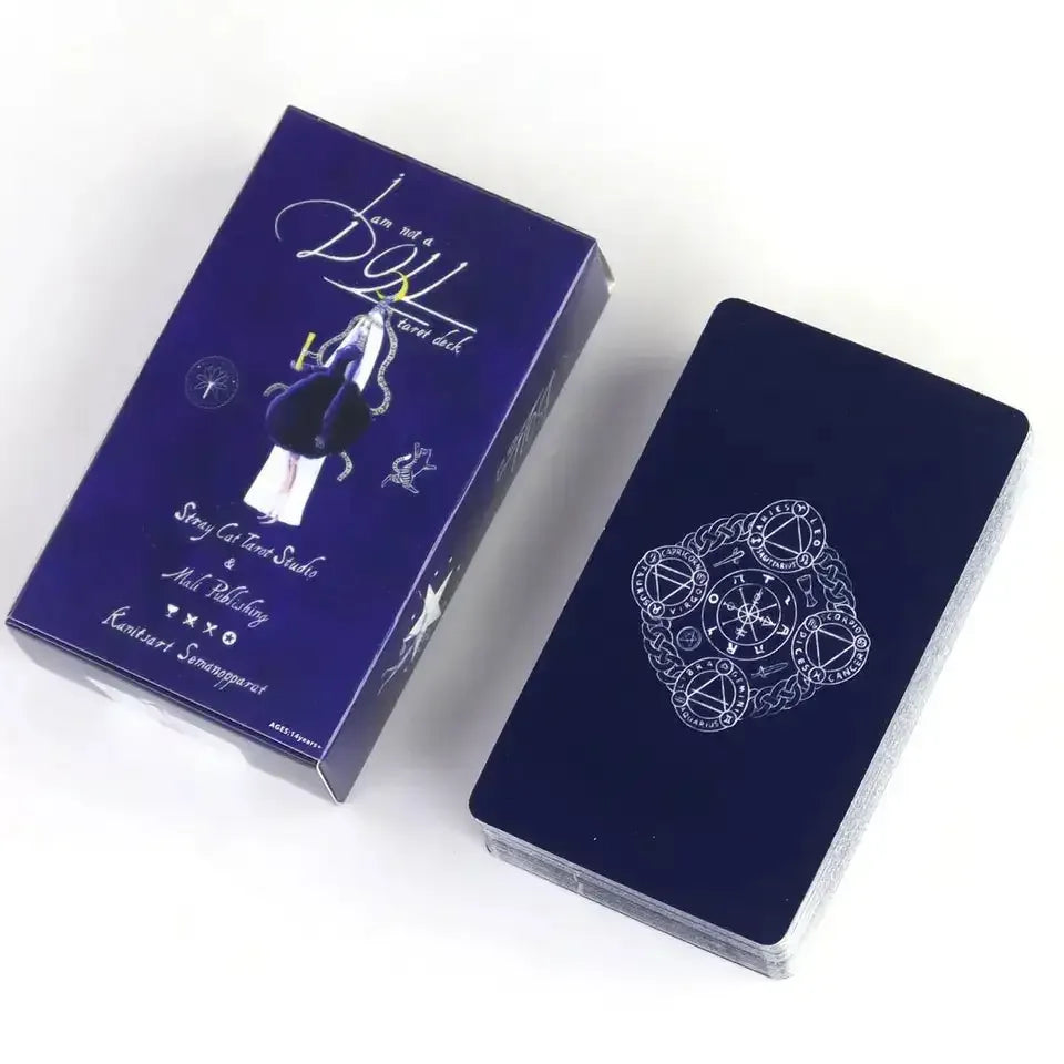 I Am Not A Doll Tarot Deck – 79 Cards | Puppet-Inspired Whimsical Art | Compact 10.3 x 6 cm | Intuitive & Magical Guidance