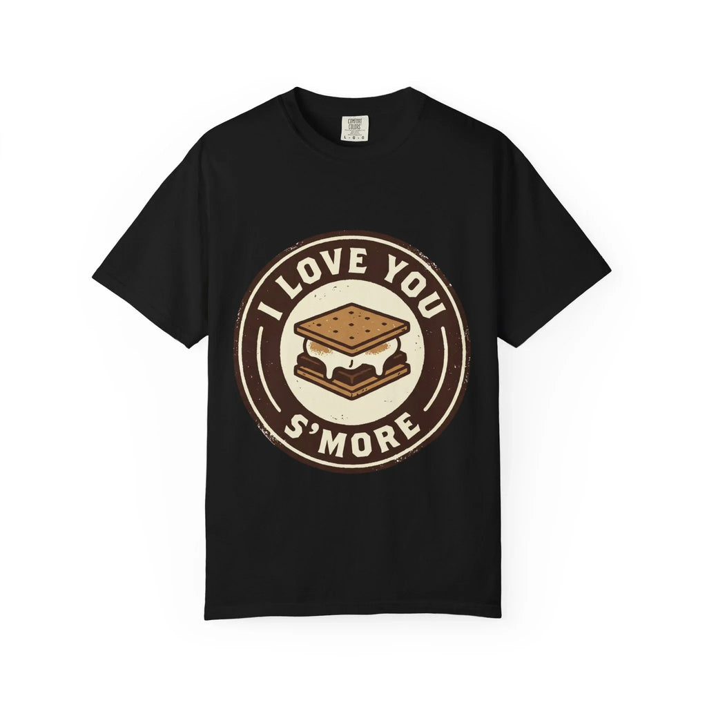 I Love You Smore Shirt, Cute Smores Campfire Tee, Funny Camping Pun T-Shirt, Couples Bonfire Gift, Valentine Outdoors