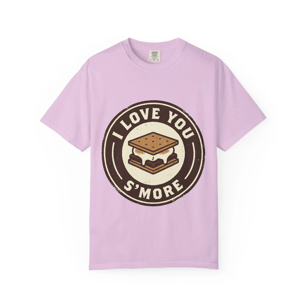 I Love You Smore Shirt, Cute Smores Campfire Tee, Funny Camping Pun T-Shirt, Couples Bonfire Gift, Valentine Outdoors