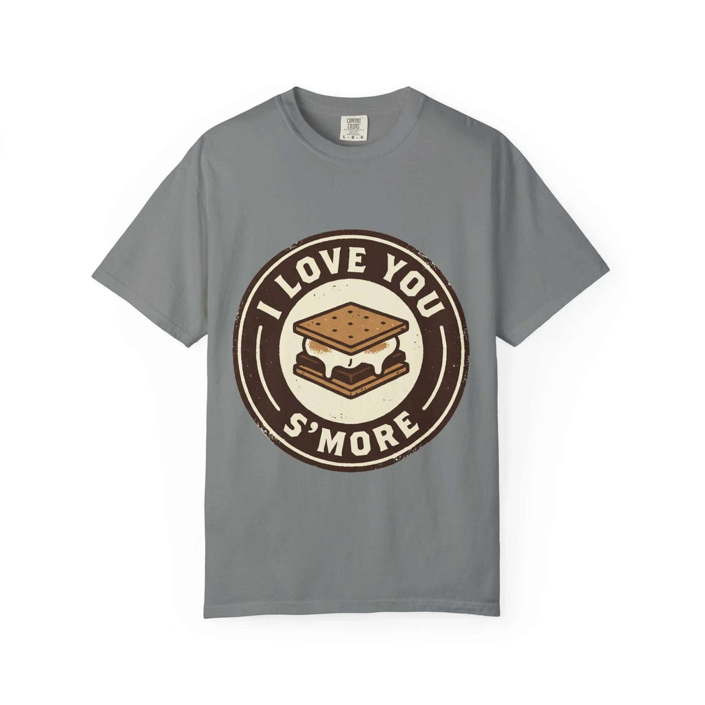 I Love You Smore Shirt, Cute Smores Campfire Tee, Funny Camping Pun T-Shirt, Couples Bonfire Gift, Valentine Outdoors