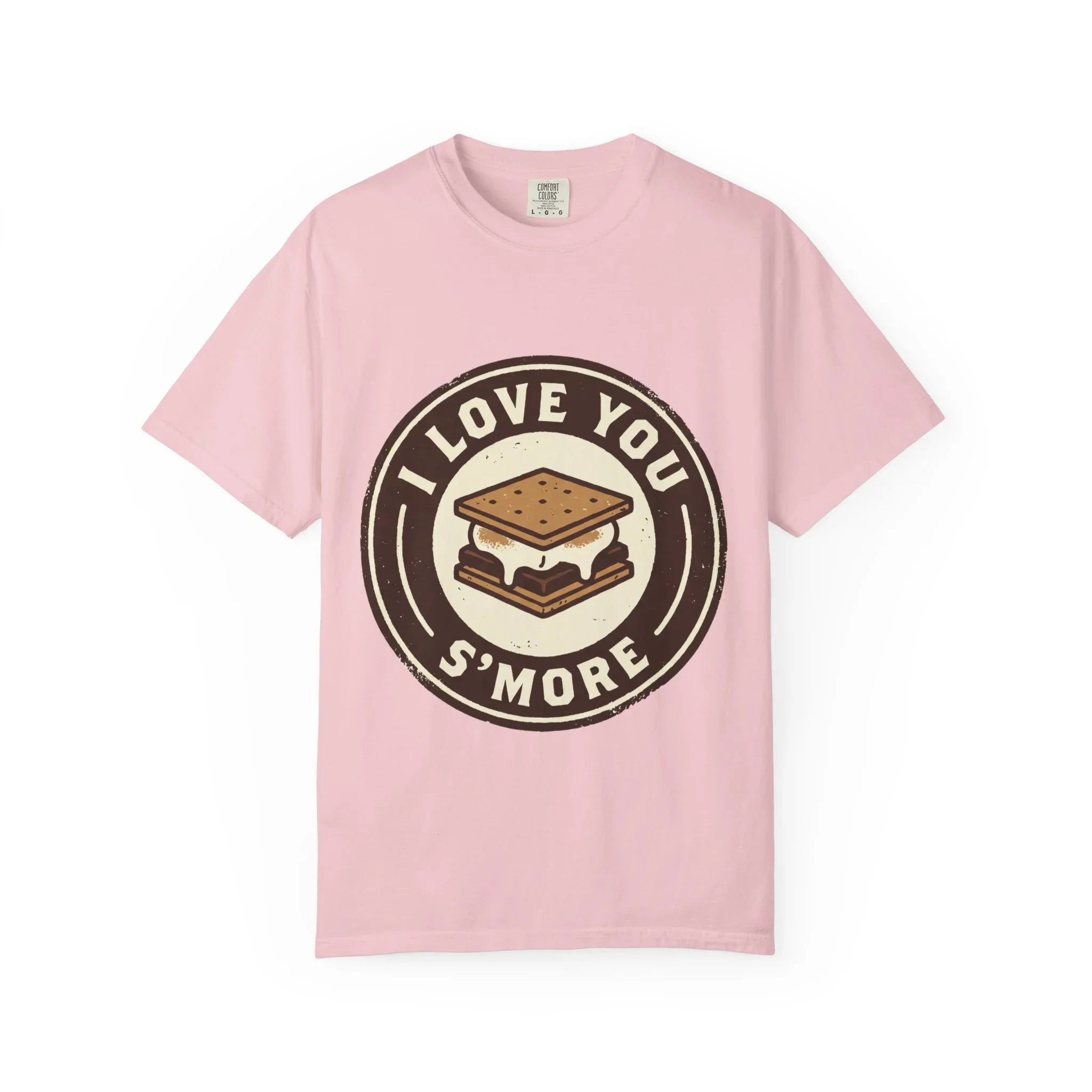 I Love You Smore Shirt, Cute Smores Campfire Tee, Funny Camping Pun T-Shirt, Couples Bonfire Gift, Valentine Outdoors Blossom