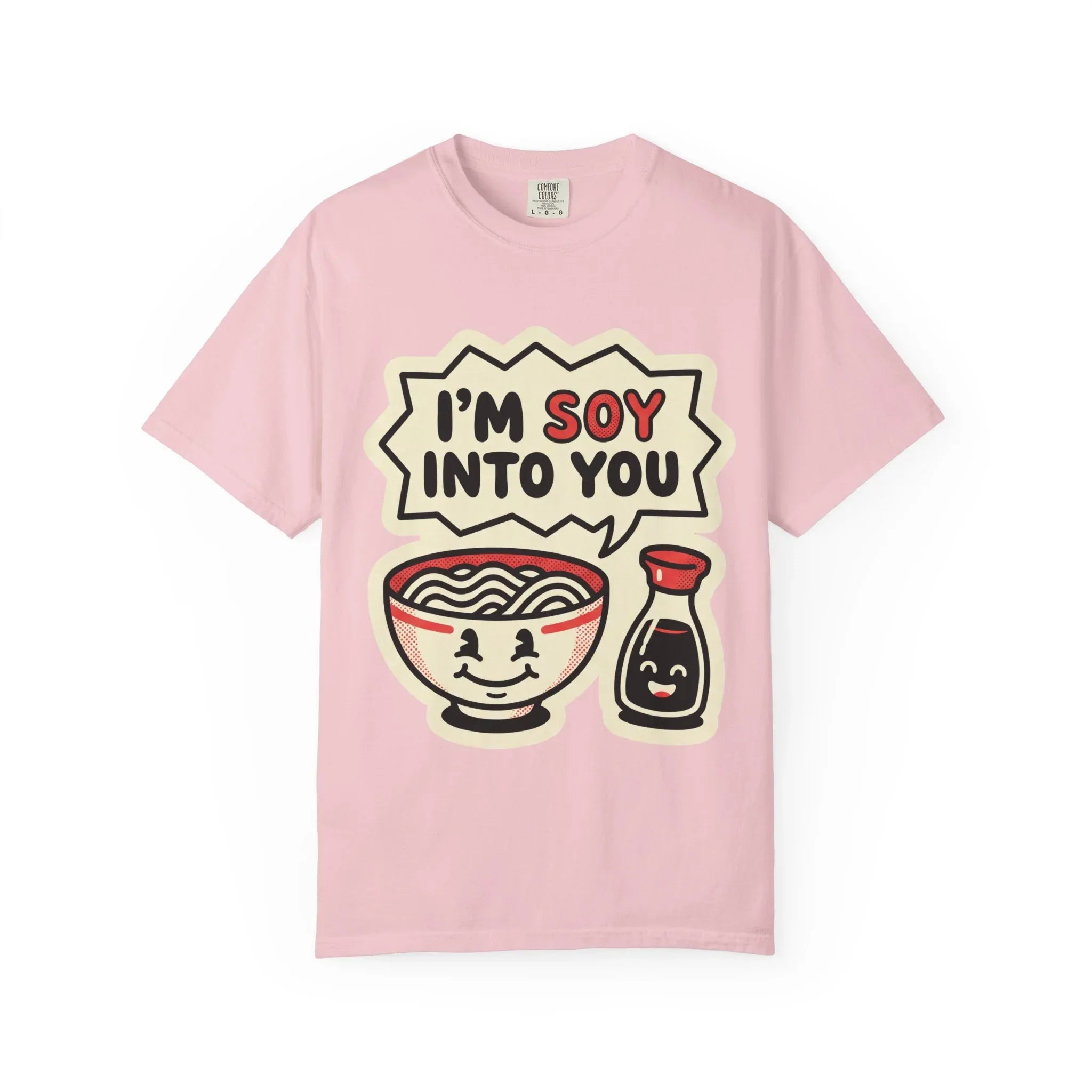 Im Soy Into You Ramen Shirt, Cute Ramen Bowl Tee, Funny Food Pun T-Shirt, Soy Sauce Noodle Graphic, Foodie Valentine Gift Blossom