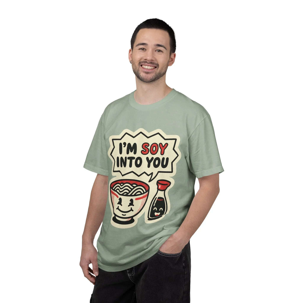 Im Soy Into You Ramen Shirt, Cute Ramen Bowl Tee, Funny Food Pun T-Shirt, Soy Sauce Noodle Graphic, Foodie Valentine Gift