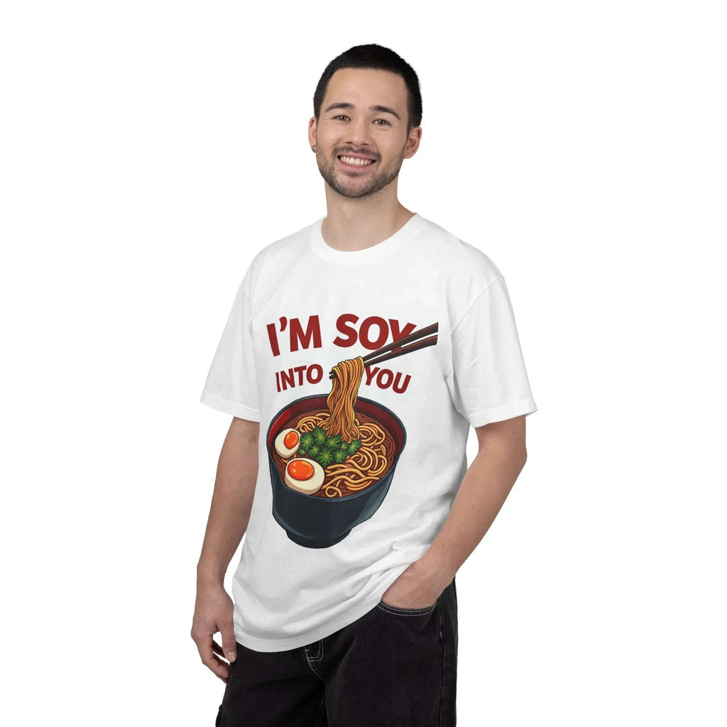 Im Soy Into You Ramen Shirt, Cute Ramen Bowl Tee, Funny Noodle Pun T-Shirt, Soy Sauce Foodie Gift, Valentine Date Night