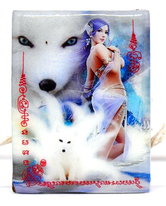 🦊 The Celestial Enchantress: 2025 "Nine-Tailed Fox" Empress Locket – Masterpiece by Luang Pu In, Klong Khee Lek Monastery