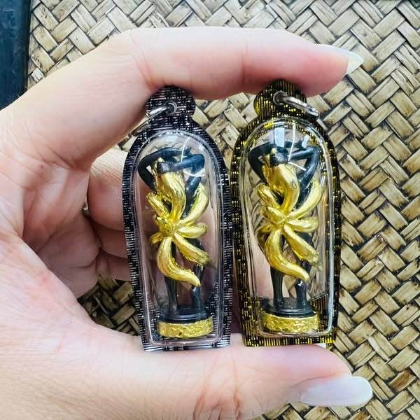 Nine-Tailed Fox Amulet - Ultimate Charm & Allure Talisman by LP Nern Kaew, Wat Ban Kaset Thung Setthi (2013)
