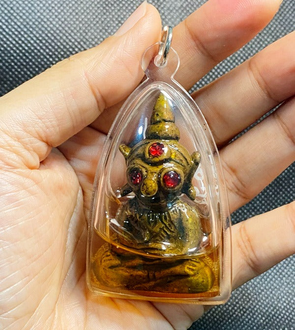 🔱 Phaya 3 Ta (The Three-Eyed Sovereign): "Infinite Wives, Infinite Wealth" – Montra Mahaniyom Edition (2568) – Luang Phor Mian, Buriram – The Ultimate Alchemical Engine for Absolute Attraction & Sovereign Prosperity!