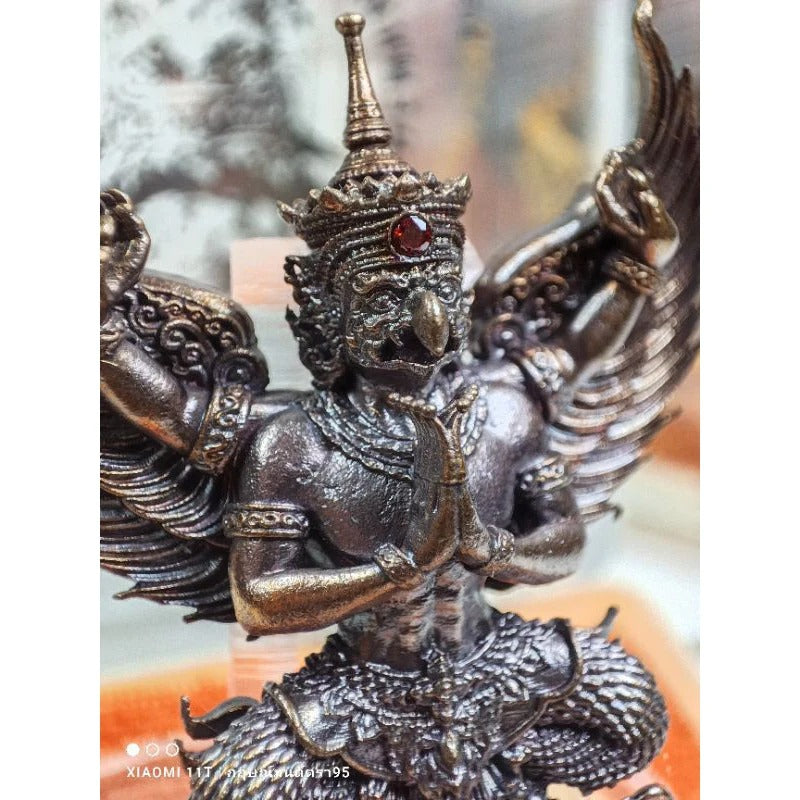 🦅 "Manorah" Garuda of Infinite Wealth: First Edition (2018) "Khot Maha Setthi" from Wat Phra Mahathat, Nakhon Si Thammarat ชนวนตริย