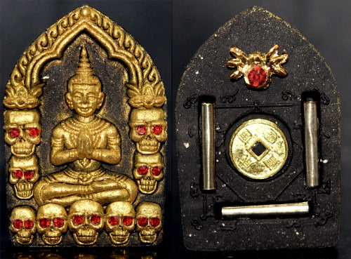 🌙 Sacred "Golden Ghost" Khun Paen - Millionaire Fortune & Whispering Luck Edition (2025 Sovereign Series) - Blessed by Luang Phor Klom, Wat Nong Bua - Crafted with Golden Prai Ghost Powders