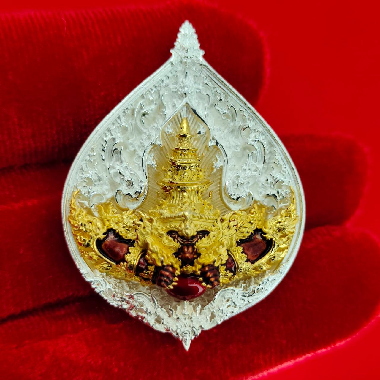 Sacred Rahu Amulet for Fortune, Success & Spiritual Protection