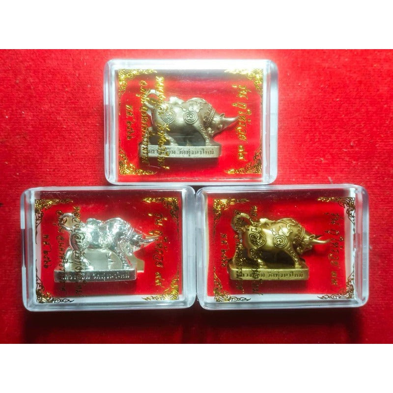 🦬 Vao Thaenu "Rich 99" Supreme Edition – Luang Pu Im's Sacred Wealth & Authority Charm