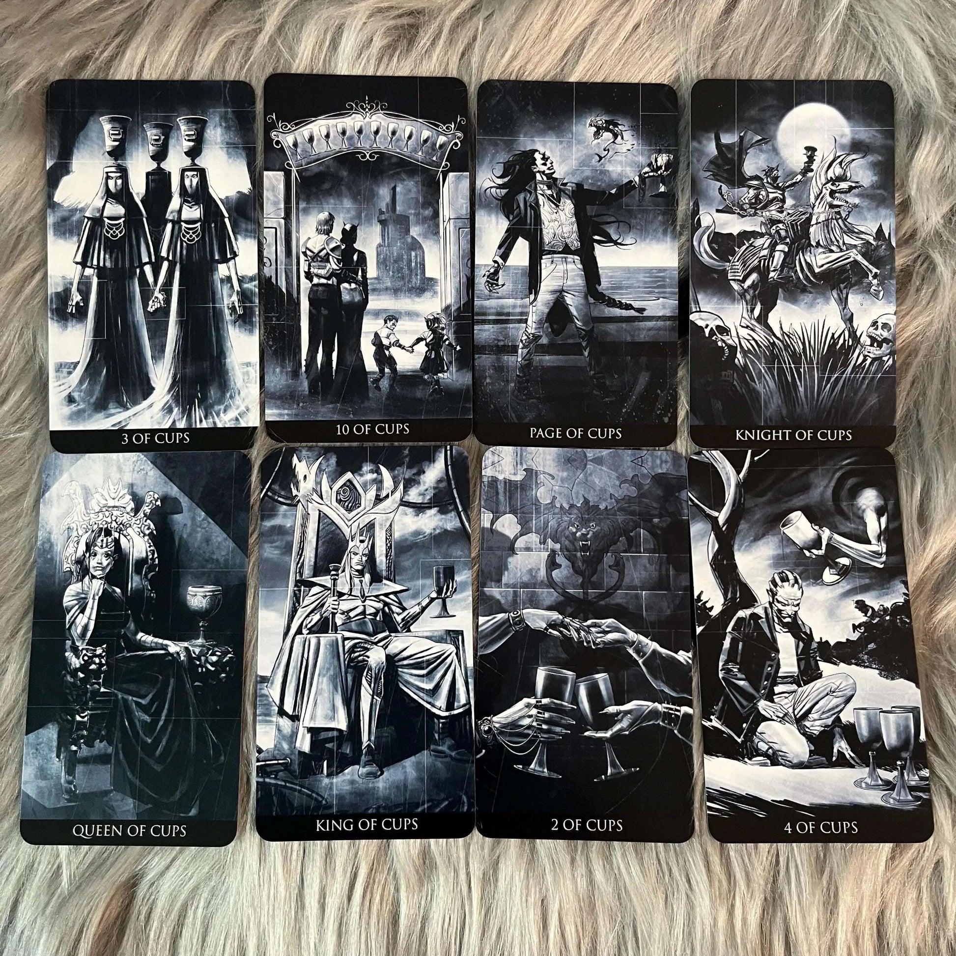 Incubus Tarot Deck – 78 Emotionally Profound Nightmare-Themed Cards with Dark Surreal Art, Compact 12 x 7 cm