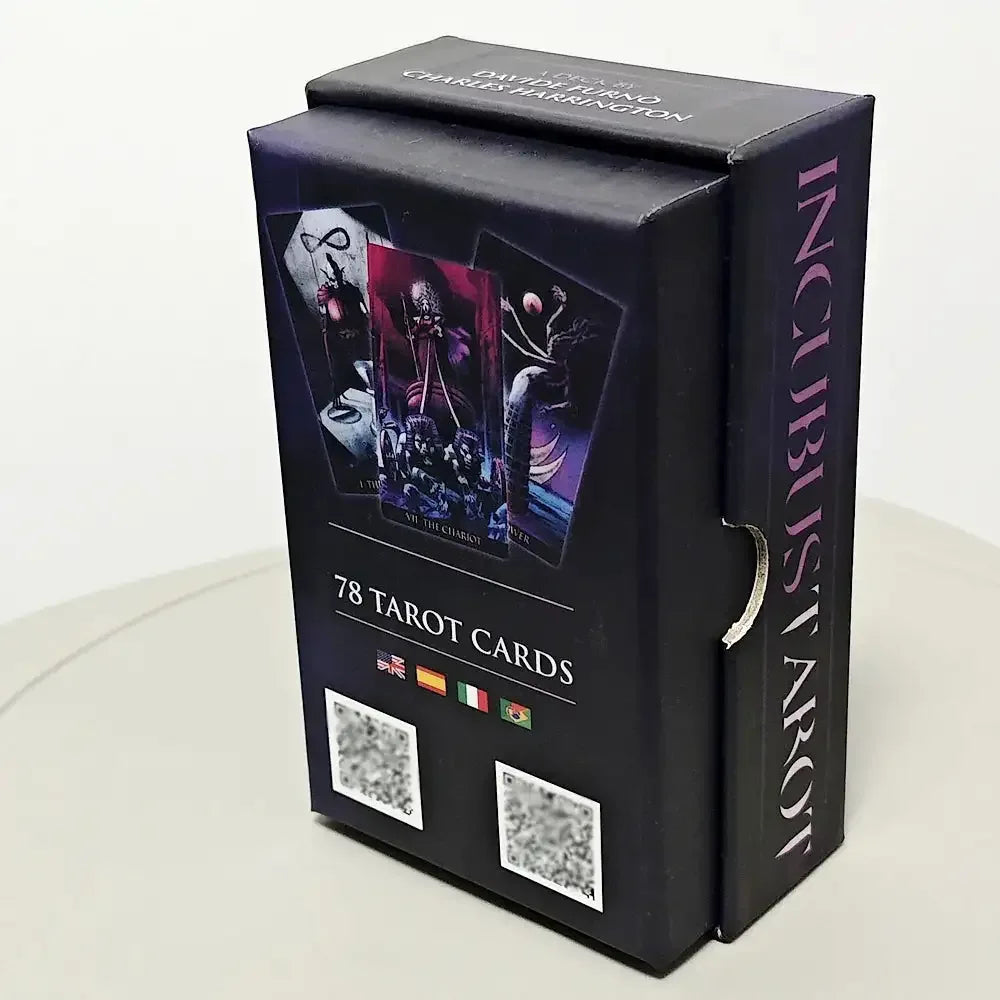 Incubus Tarot Deck – 78 Emotionally Profound Nightmare-Themed Cards with Dark Surreal Art, Compact 12 x 7 cm Default Title