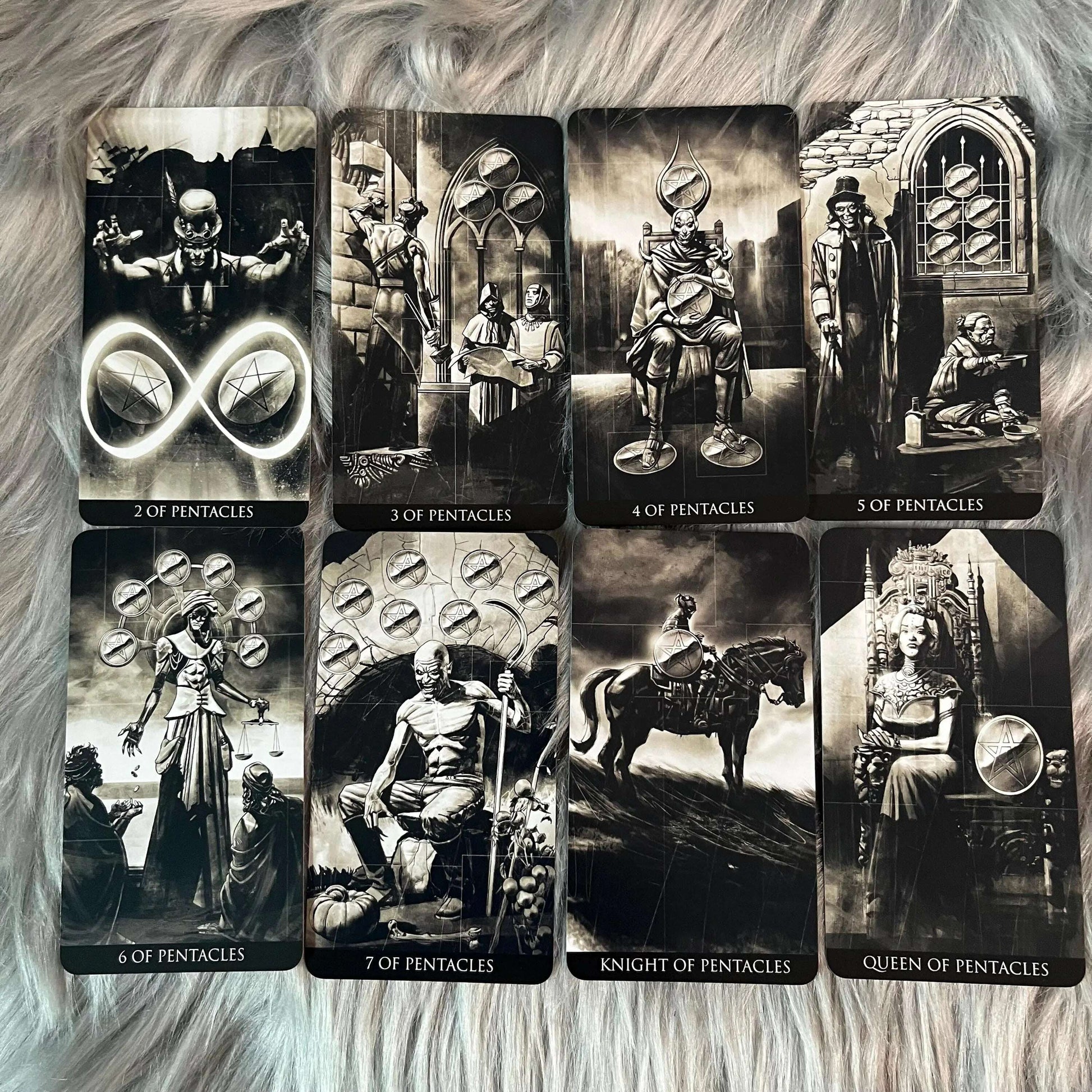 Incubus Tarot Deck – 78 Emotionally Profound Nightmare-Themed Cards with Dark Surreal Art, Compact 12 x 7 cm