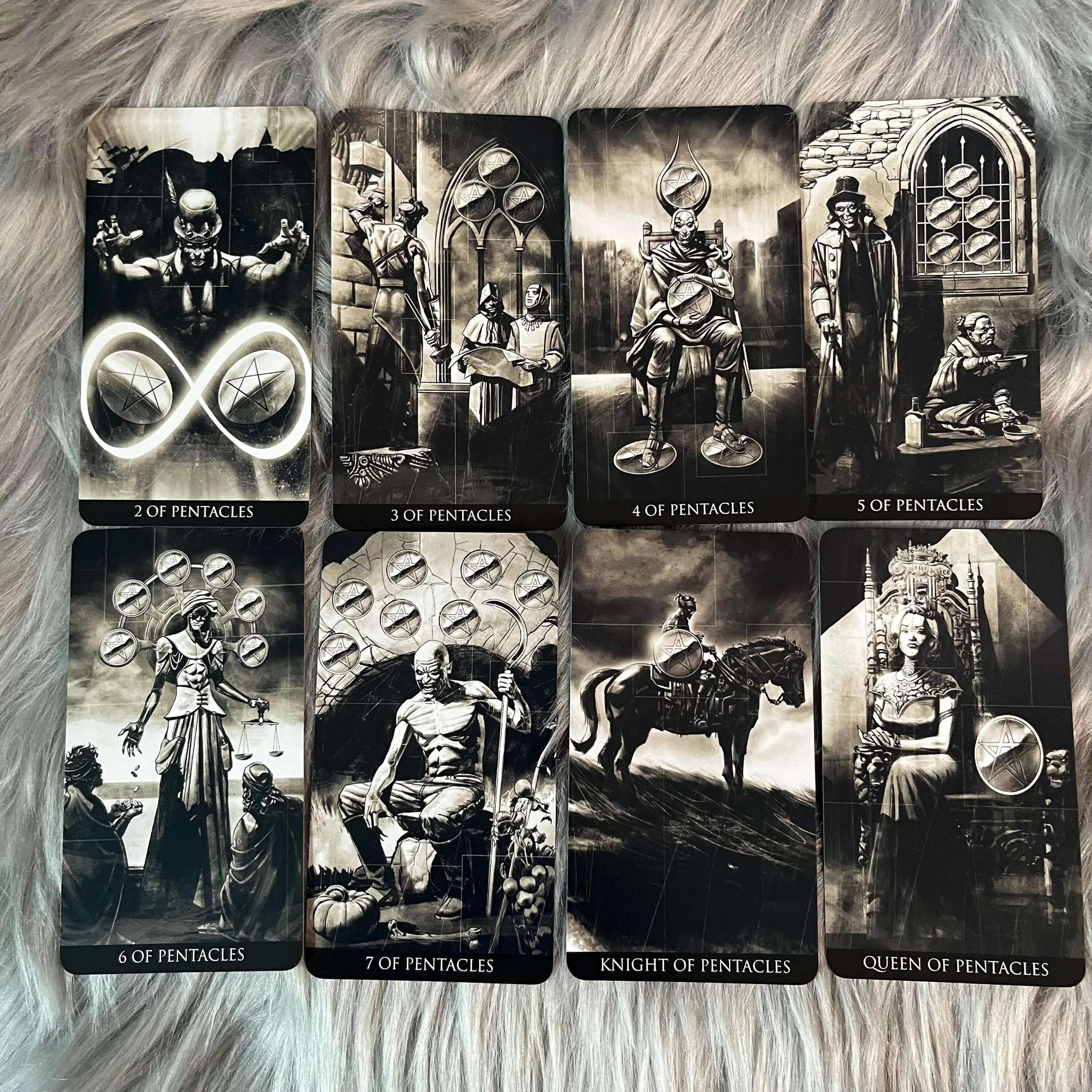 Incubus Tarot Deck – 78 Emotionally Profound Nightmare-Themed Cards with Dark Surreal Art, Compact 12 x 7 cm