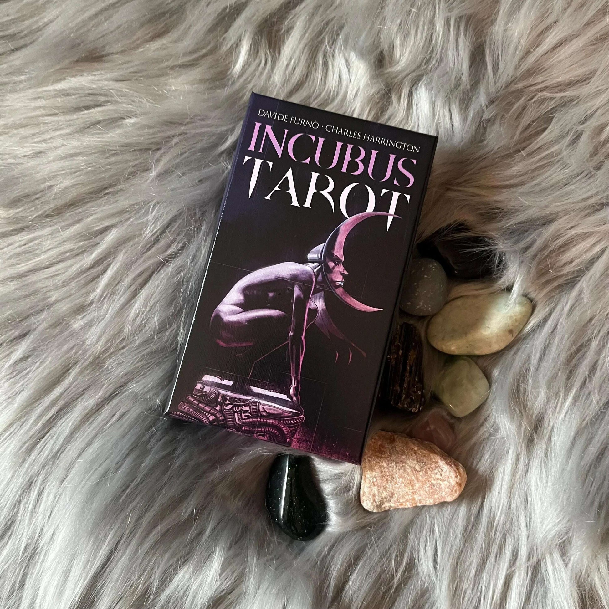 Incubus Tarot Deck – 78 Emotionally Profound Nightmare-Themed Cards with Dark Surreal Art, Compact 12 x 7 cm
