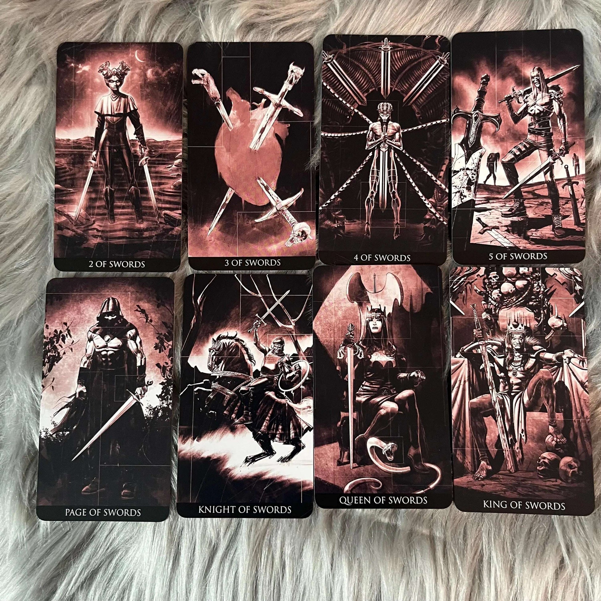 Incubus Tarot Deck – 78 Emotionally Profound Nightmare-Themed Cards with Dark Surreal Art, Compact 12 x 7 cm