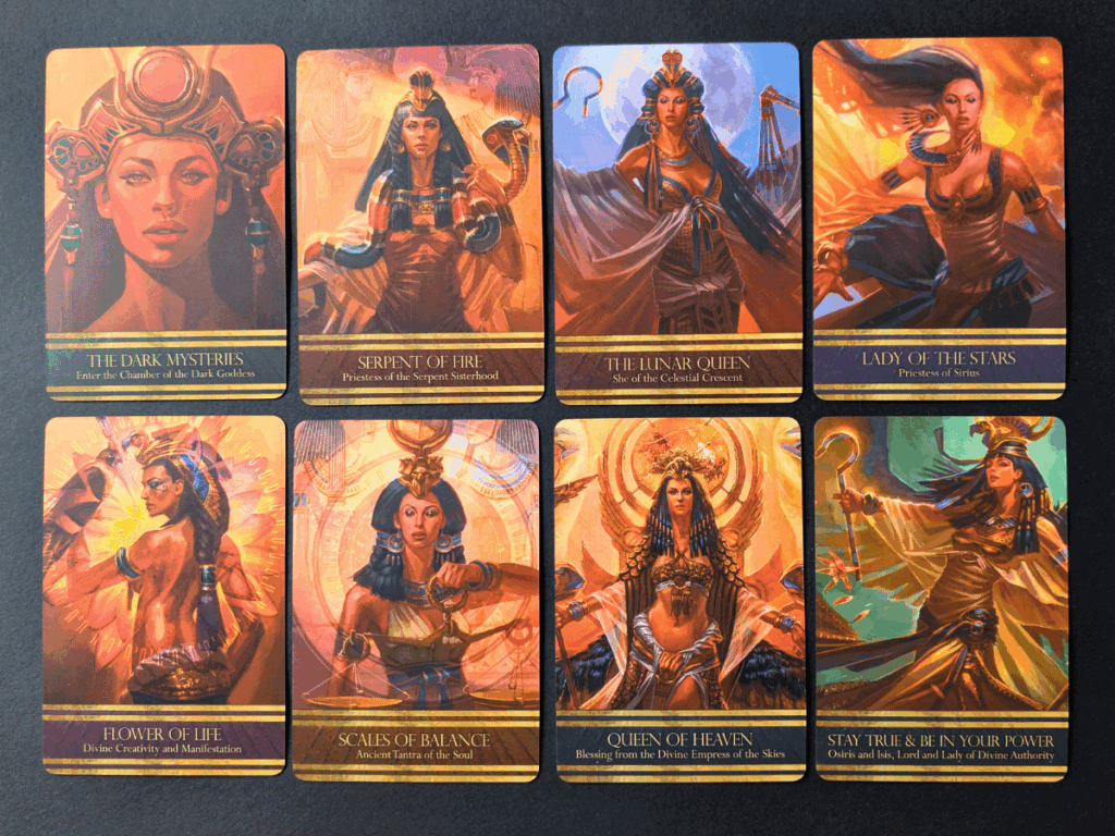 ISIS Oracle Deck – 44 Cards of Divine Feminine Wisdom for Spiritual Guidance and Transformation