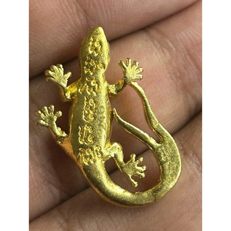 Jing Jok Mahalap Amulet Gold Lucky Charm for Prosperity and Success