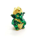Kanes Noi Million Baht Lucky Charm - Exclusive Million Baht Wealth Edition Gold plated with green enamel