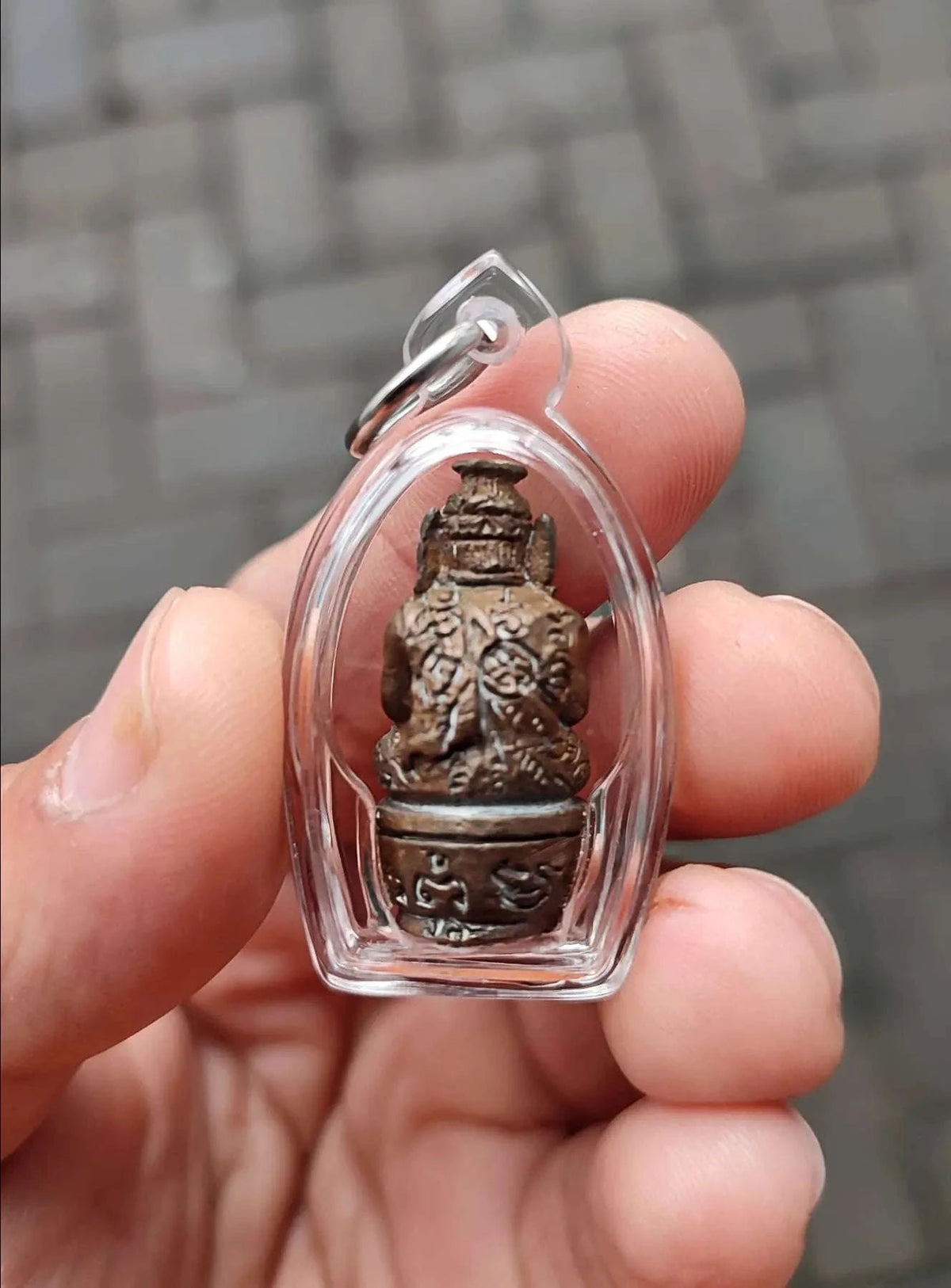 💎 KHMER ARCH-MASTER: The 2008 "Rishi Khao Kulen" Sovereign Hermit — Infused with the Sacred Golden-Tongue Ghost Powder