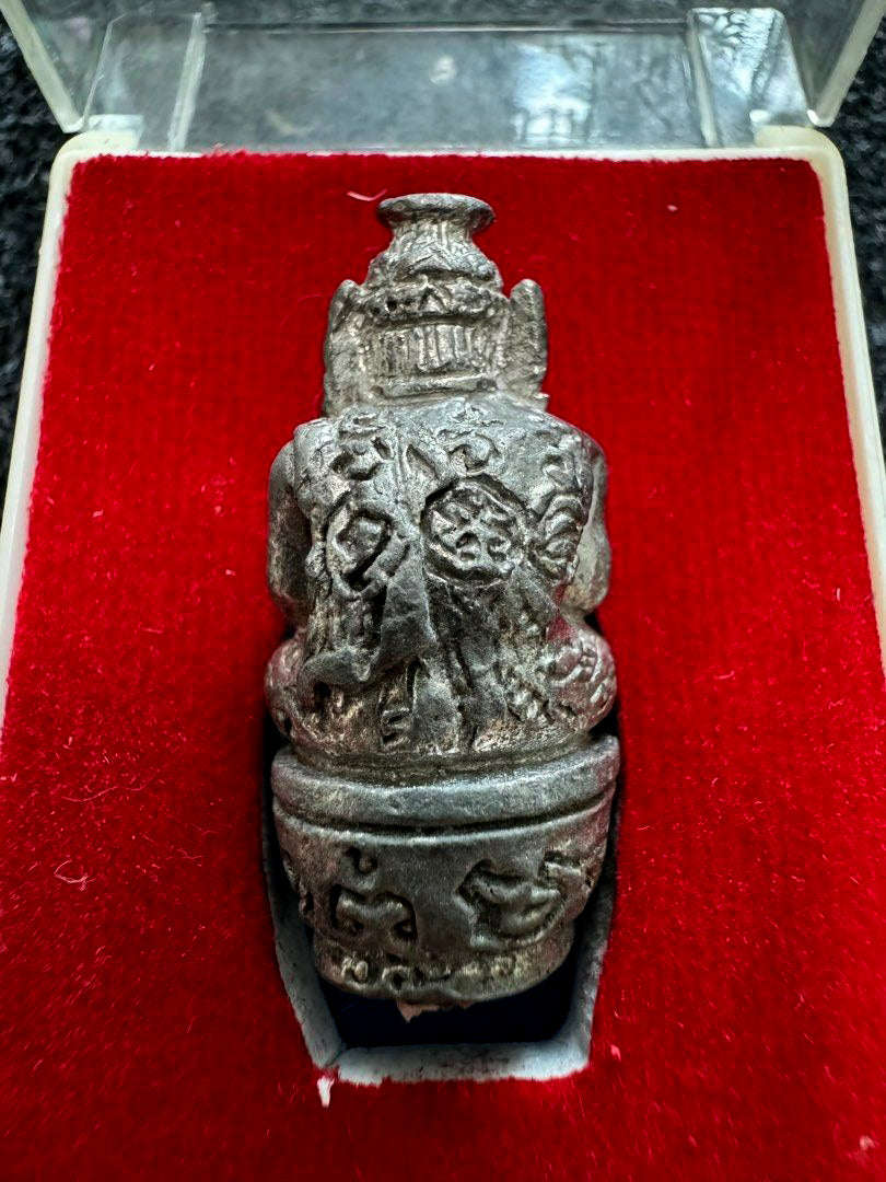 💎 KHMER ARCH-MASTER: The 2008 "Rishi Khao Kulen" Sovereign Hermit — Infused with the Sacred Golden-Tongue Ghost Powder