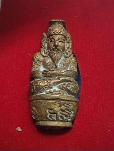 💎 KHMER ARCH-MASTER: The 2008 "Rishi Khao Kulen" Sovereign Hermit — Infused with the Sacred Golden-Tongue Ghost Powder
