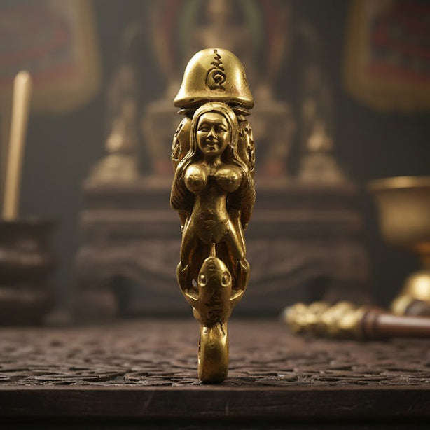 💎 KHMER MYSTIC MAGNETISM: 2002 Luang Phor Van Kay "Nang Kruan" Sacred Brass Talisman — The Ultimate Cambodian Secret for Attraction & Prosperity
