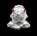 Khun Paen Khin Duean Jiw Charm - Authentic Silver Sacred Wealth & Protection Blessed by Luang Pu Kruba Vimala, Phra That Doi Jom Wa, Chiang Mai Default Title