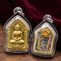 Khun Paen Pendant Thai Amulet Protection talisman good luck charm spiritual jewelry Sovereign Sacred Spirit Magnetism & Golden Brass Radiance Khun Paen Phrai Mae Bua Thong Thai Blessing Co By RURUECHA