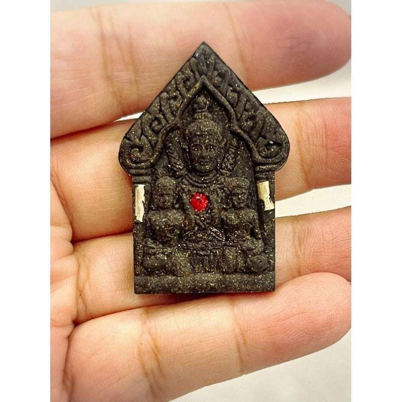 Khun Pan Amulet - Irresistible Thai Charm for Fortune & Protection Black Aloe