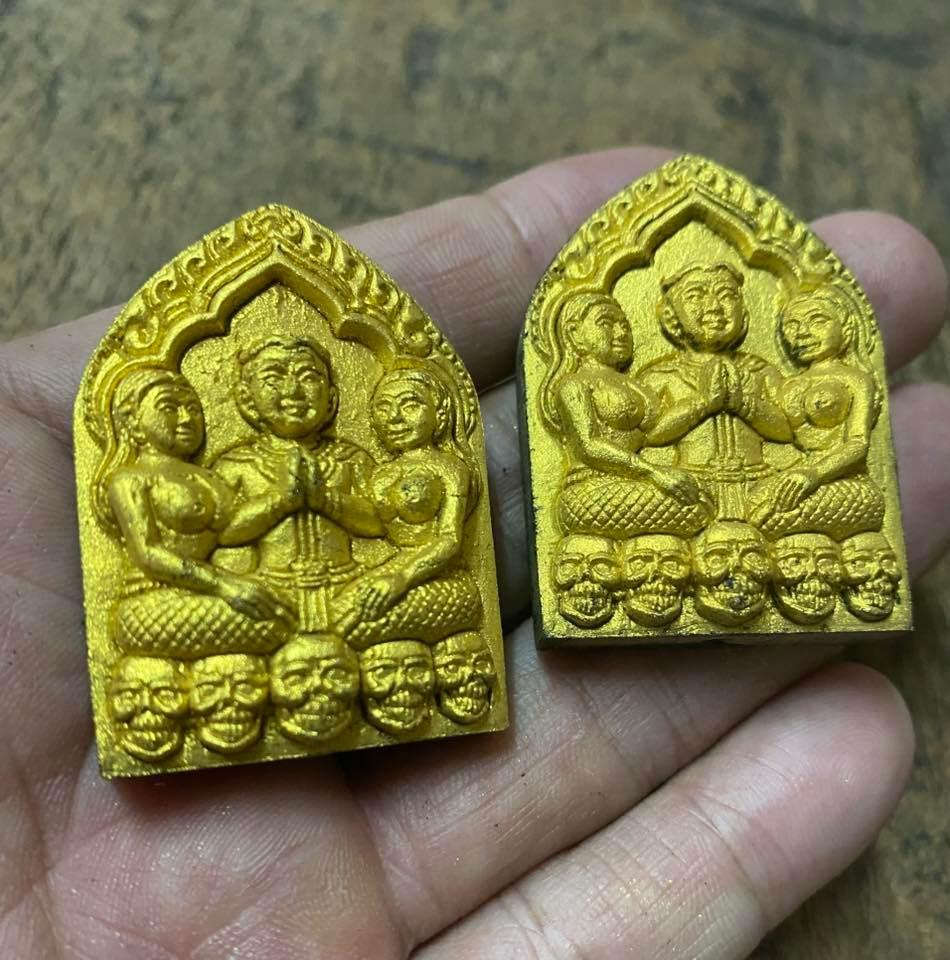 Khun Phaen Amulet - Supreme Wealth Attraction by Luang Ta Or from Wat Chong Khae