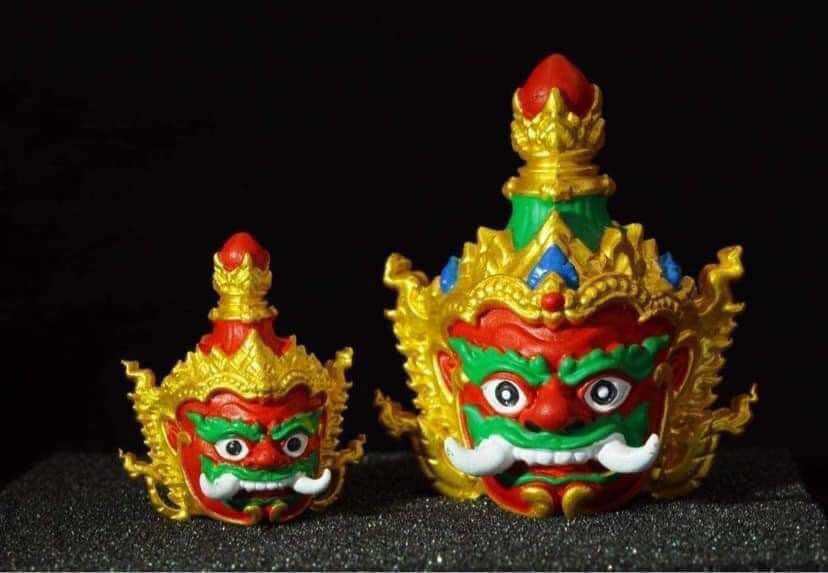 Khwen Khuveren Amulet for Wealth and Protection - Rich Blessings for Prosperity Set