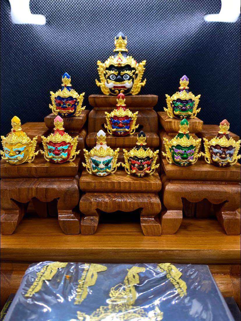 Khwen Khuveren Amulet for Wealth and Protection - Rich Blessings for Prosperity Set Default Title