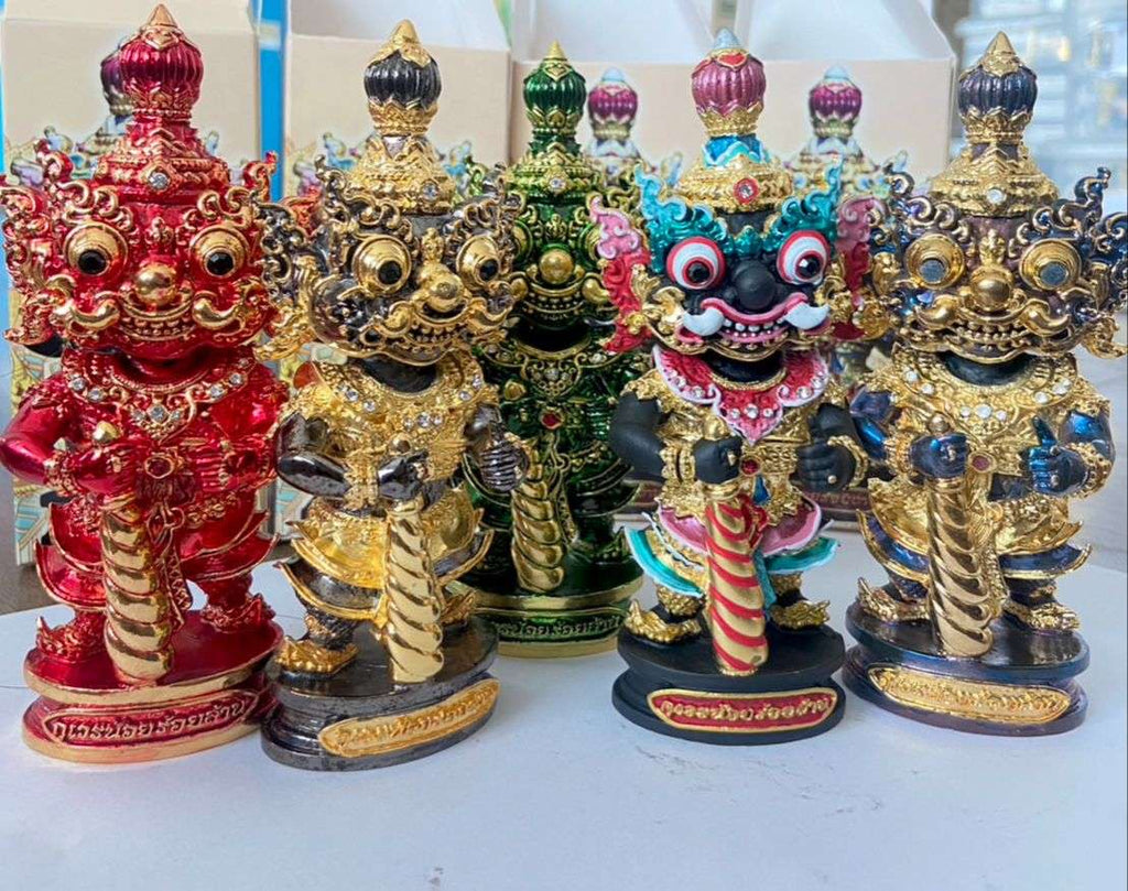Khwen Khuveren Statue for Prosperity - 5 Inch Abundance and Wealth Figurine